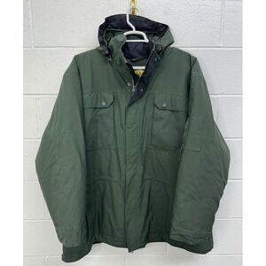 Cabela's Jacket Green GORE-TEX Thinsulate Ultra Hooded / Mens 4XL Regular